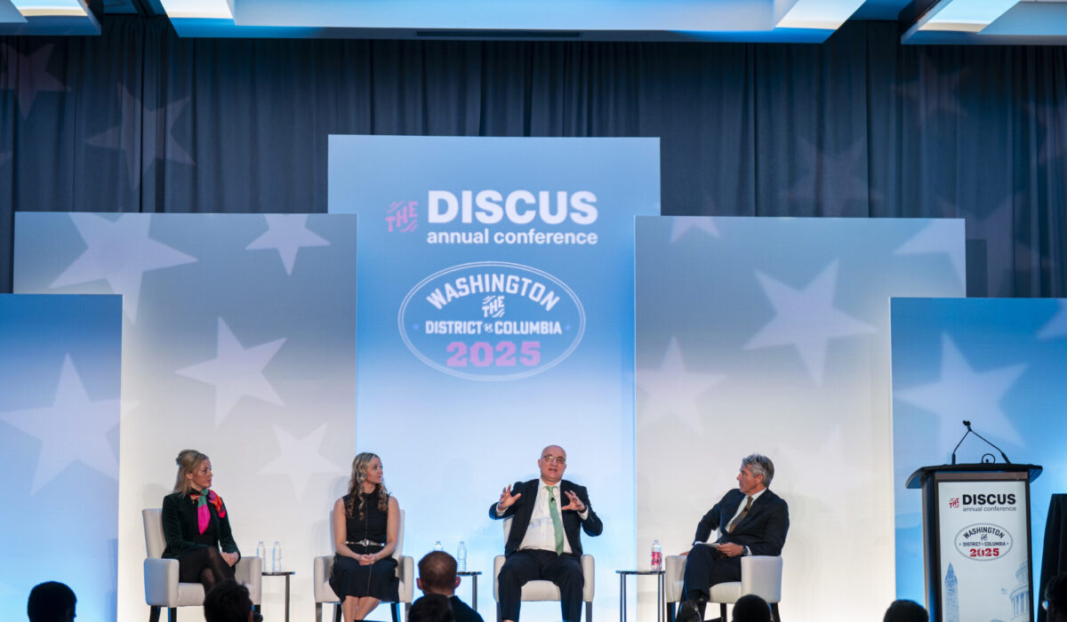 The Distilled Spirits Council of the United States held the 2025 DISCUS Conference, Trade Show & Fly-In, from March 26-28, 2025 at the Hyatt Regency Capitol Hill, in Washington, DC. (Photo by Al Drago)